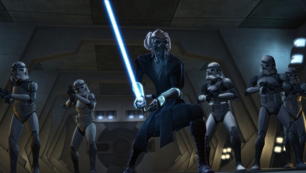 Plo Koon e il 104esimo battaglione in The Clone Wars