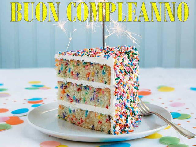 Buon compleanno