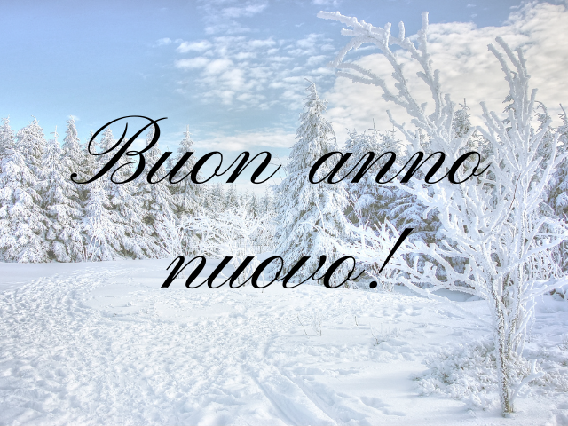 Buon anno nuovo!