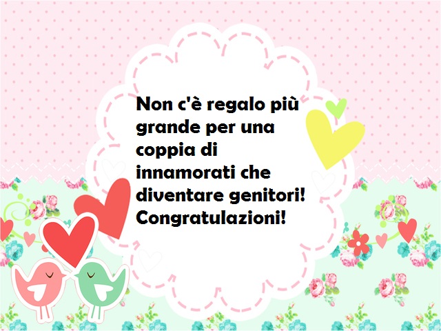Non c'è regalo più grande per una coppia di innamorati che diventare genitori! Congratulazioni!