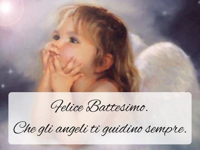 Felice Battesimo.Che gli angeli ti guidino sempre.