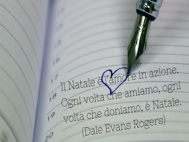 Il Natale è l’amore in azione. Ogni volta che amiamo, ogni volta che doniamo, è Natale.(Dale Evans Rogers)