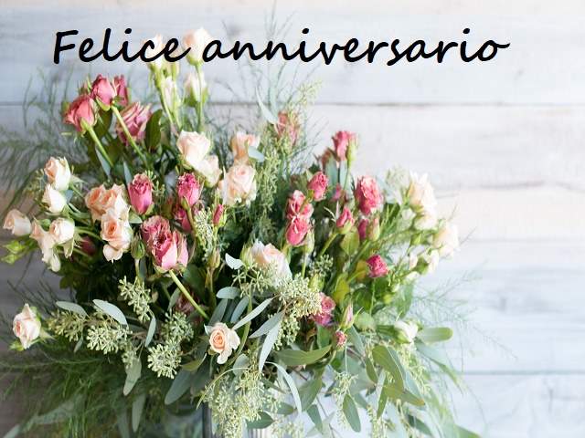 Felice anniversario