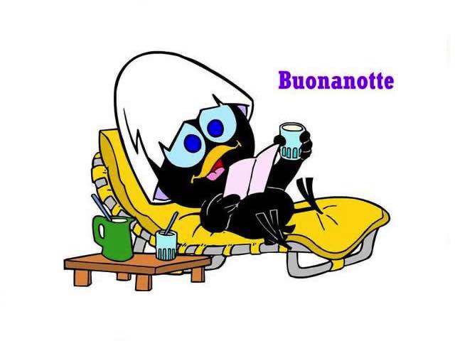 Buonanotte.