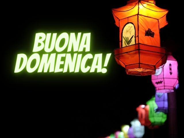 Buona domenica!