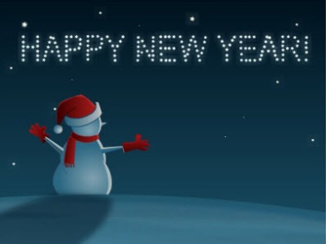 Happy new year (Buon anno)