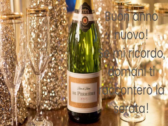 Buon anno nuovo! Se mi ricordo, domani ti racconterò la serata!