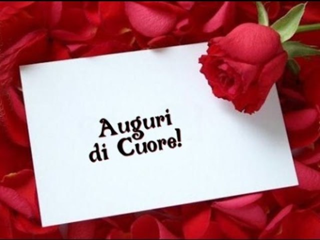 Auguri di cuore!
