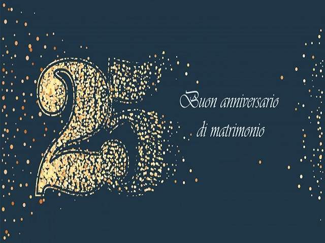Buon anniversario di matrimonio
