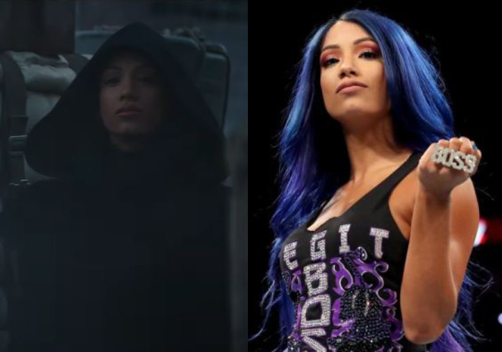 Il personaggio misterioso interpretato da Sasha Banks