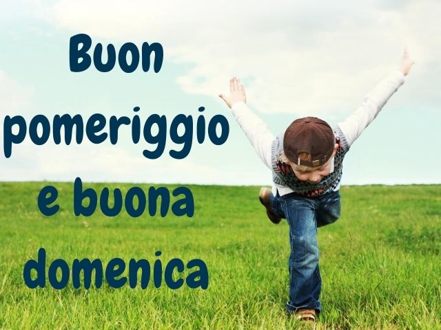 Buon pomeriggio e buona domenica.