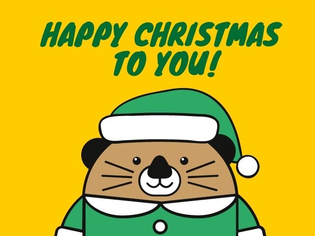 Happy Christmas to you!(Buon Natale a voi!)
