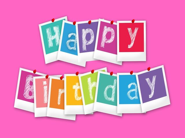 Happy birthday (Buon compleanno)