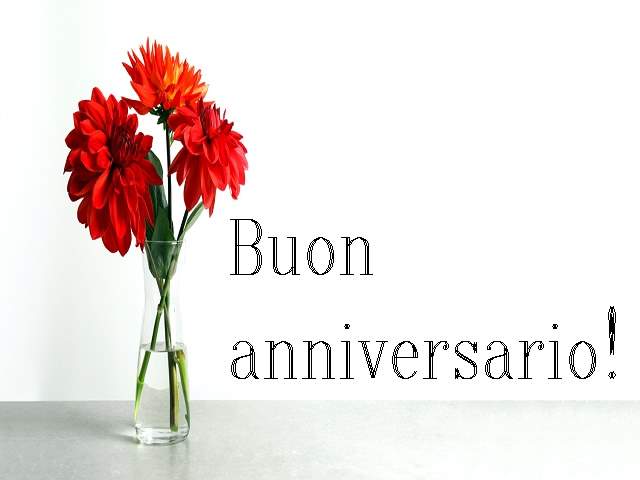 Buon anniversario!