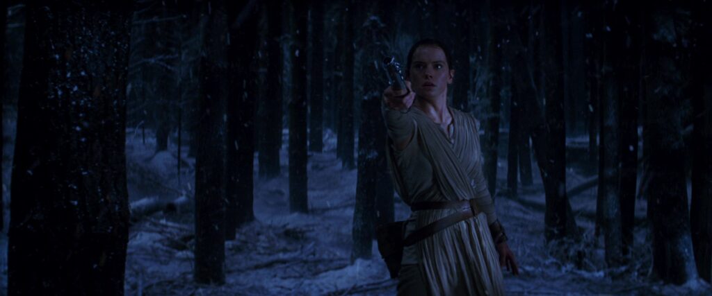 In Episodio VII Rey usa la telecinesi per afferrare la spada degli Skywalker