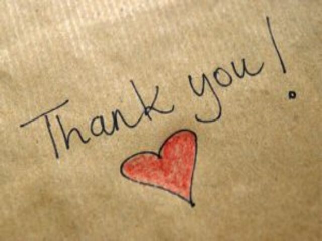 Thank you (Grazie!)