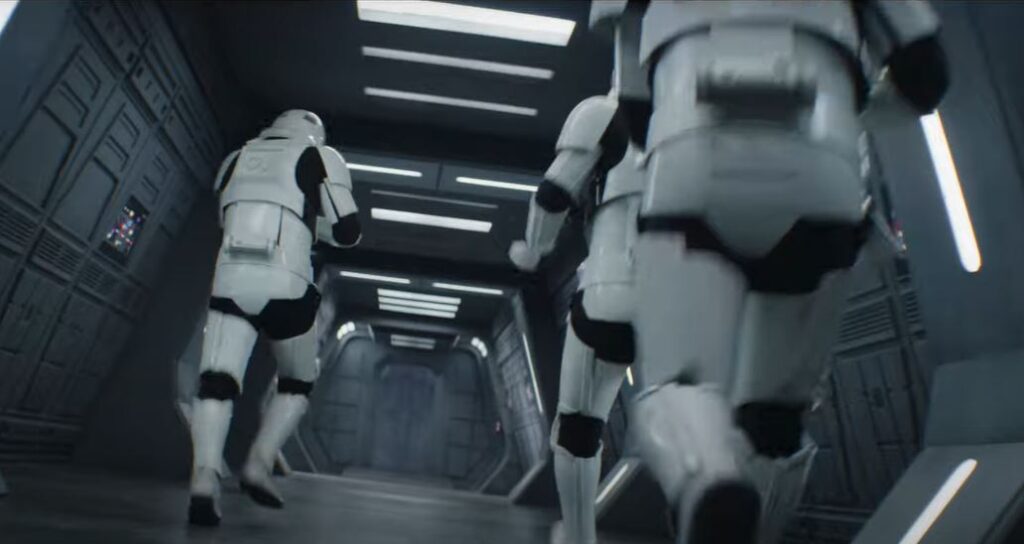 Quella che sembra essere un'installazione imperiale