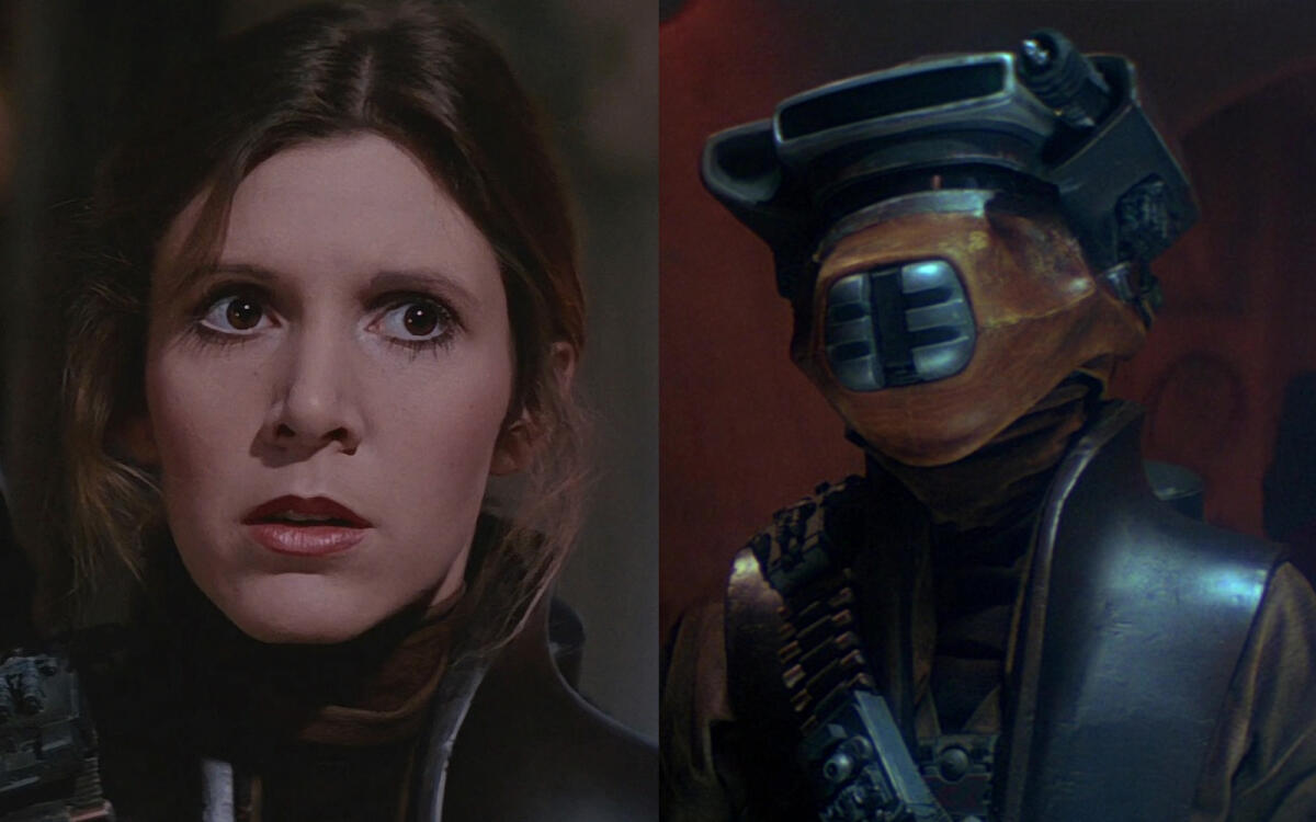 Origini e curiosità su Boushh, travestimento di Leia Organa in Episodio VI - Leia prende l'identità di Boushh in Episodio VI