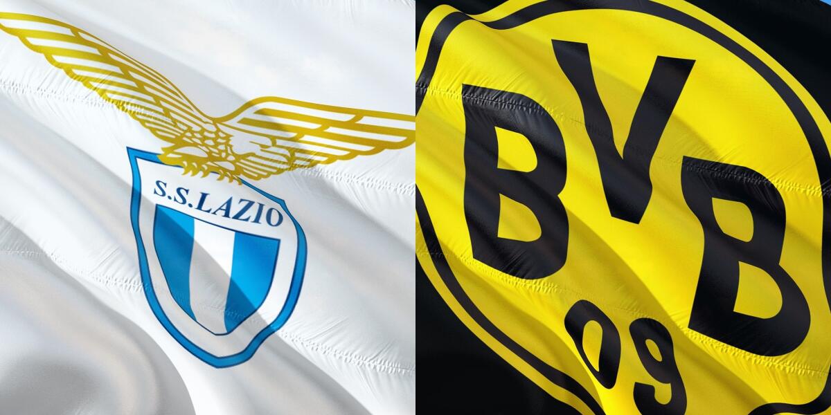 Champions, le probabili formazioni di Lazio-Dortmund - Immagine in evidenza (crediti di entrambe le foto): foto di jorono da Pixabay 