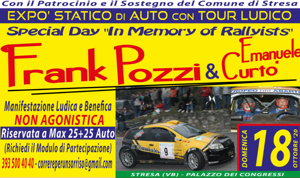 In Memory of Rallysts - Francesco Pozzi ed Emanuele Curto - 