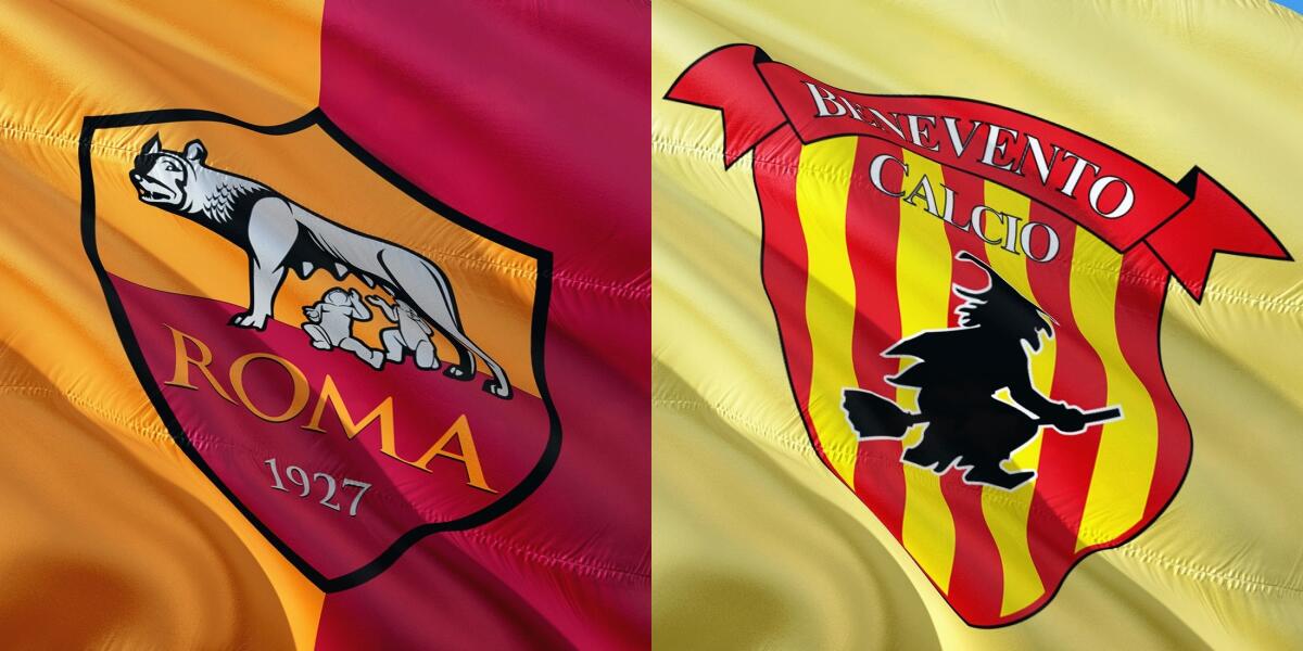 Serie A, le formazioni ufficiali di Roma-Benevento - Immagine in evidenza (crediti di entrambe le foto): foto di jorono da Pixabay 