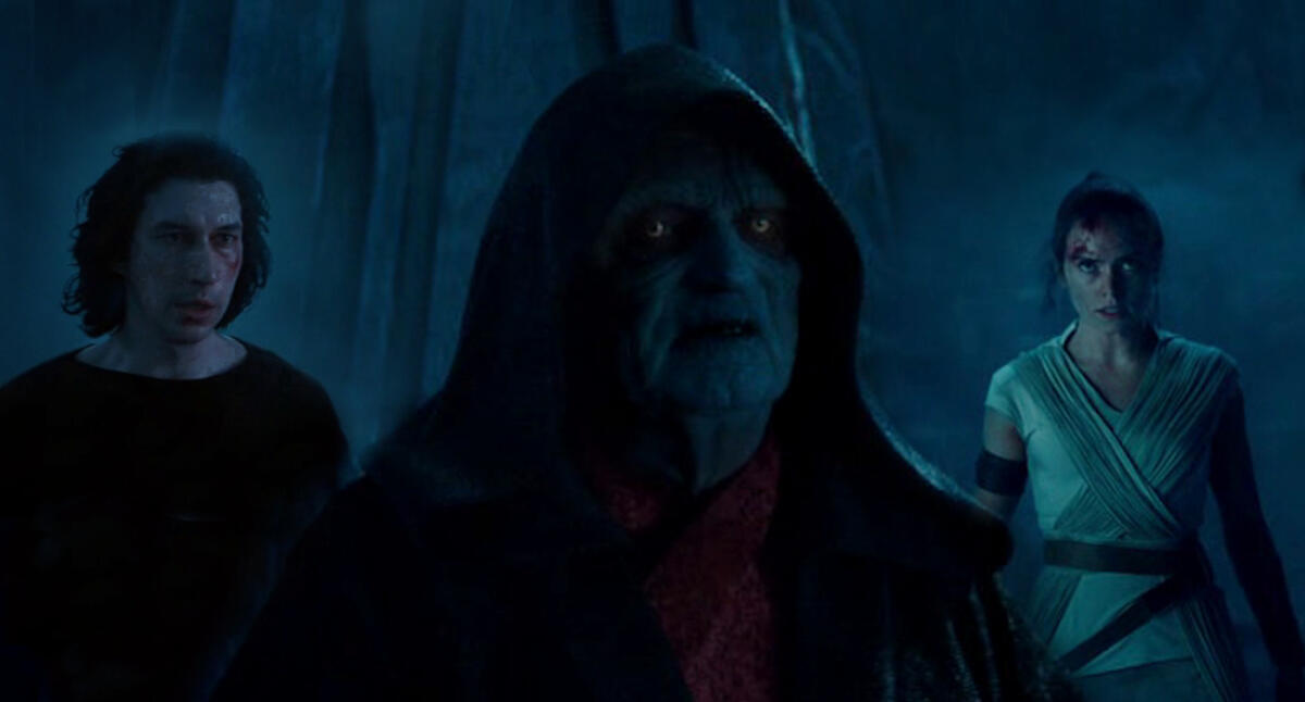 Ecco perché Palpatine non ha avuto nessun apprendista dopo Episodio VI - Palpatine, Rey e Ben su Exegol