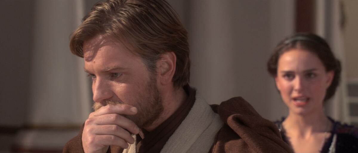 Ewan McGregor non riusciva a smettere di  ridere in una scena di Episodio III - Ewan McGregor in episodio III