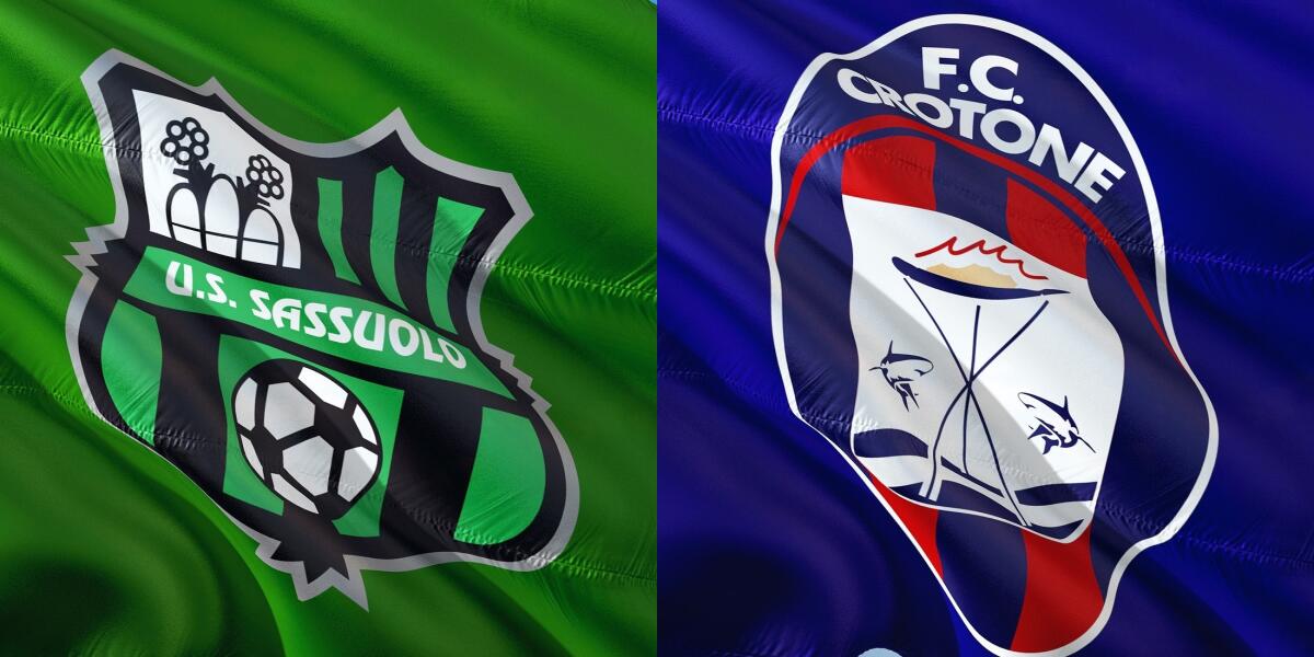 Serie A, le formazioni ufficiali di Sassuolo-Crotone - Crediti di entrambe le foto presenti nell'immagine in evidenza: foto di jorono da Pixabay 