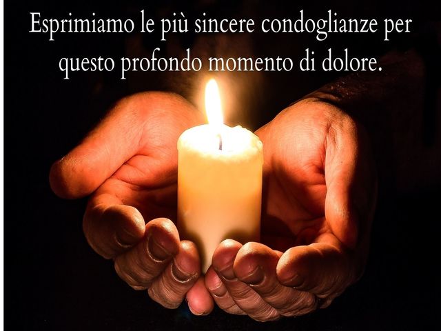 Esprimiamo le più sincere condoglianze per questo profondo momento di dolore.