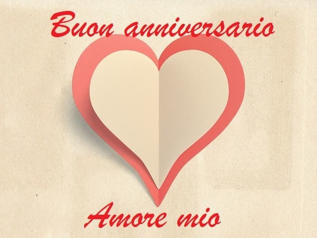 Buon mesiversario amore mio