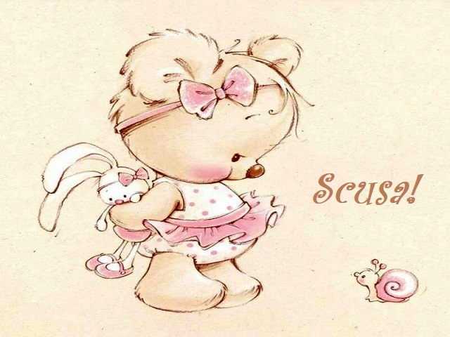 Scusa!