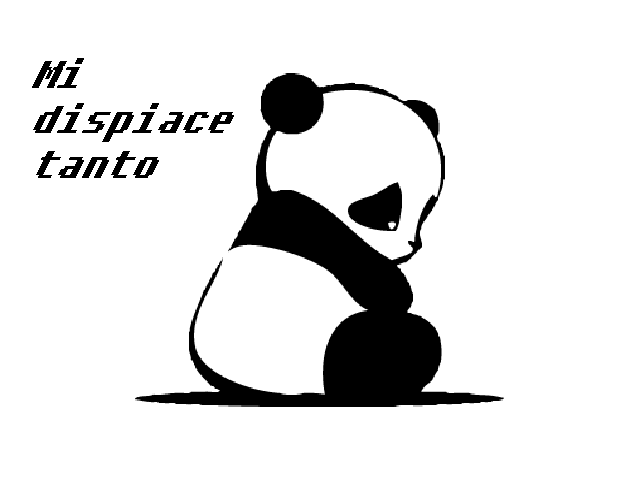 Mi dispiace tanto
