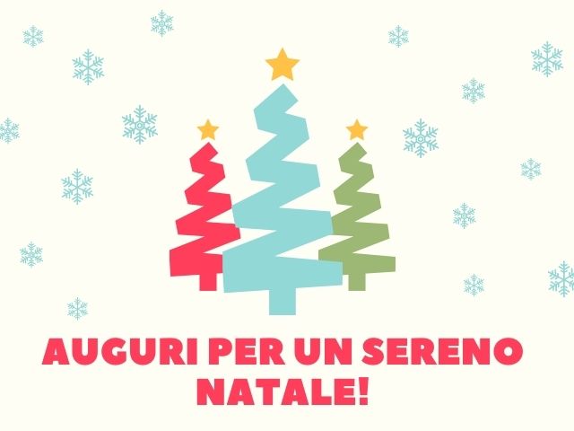 Auguri per un sereno Natale!