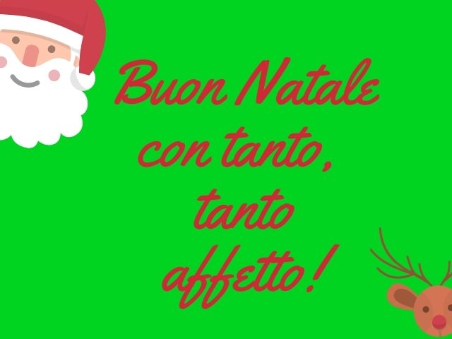 Buon Natale con tanto, tanto affetto!