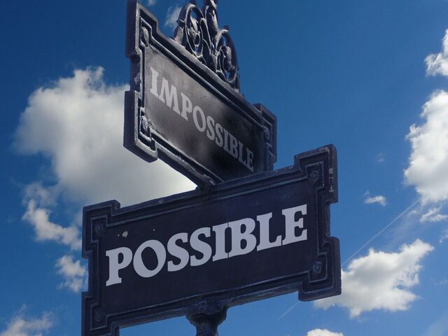 Impossible - Possible (impossibile - possibile)