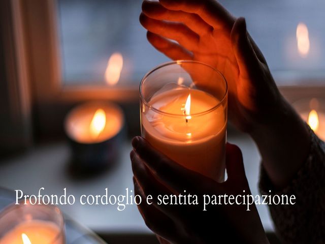Profondo cordoglio e sentita partecipazione.