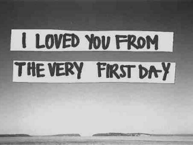 I loved you from the very first day (Ti ho amato dal primo giorno)