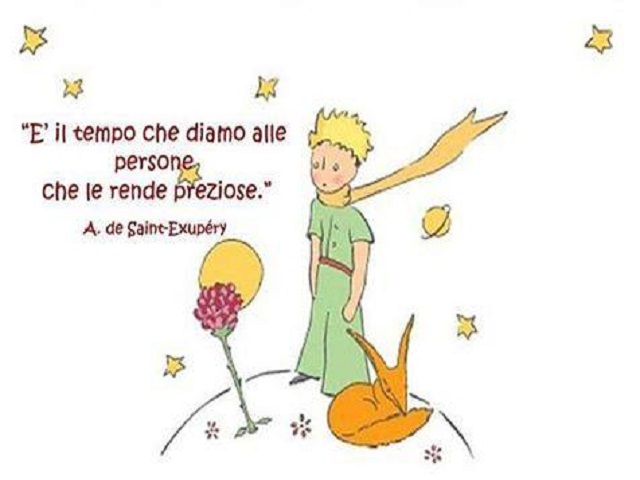 È il tempo che diamo alle persone che le rende preziose. A.de Saint-Exupery