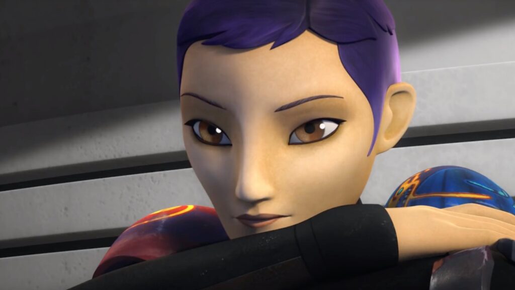 Sabine Wren nel finale di Rebels
