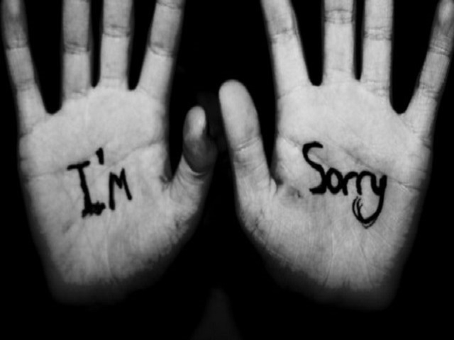 I'm sorry. (Mi dispiace)