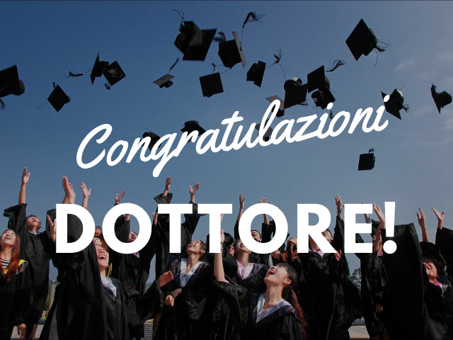 Congratulazioni Dottore!