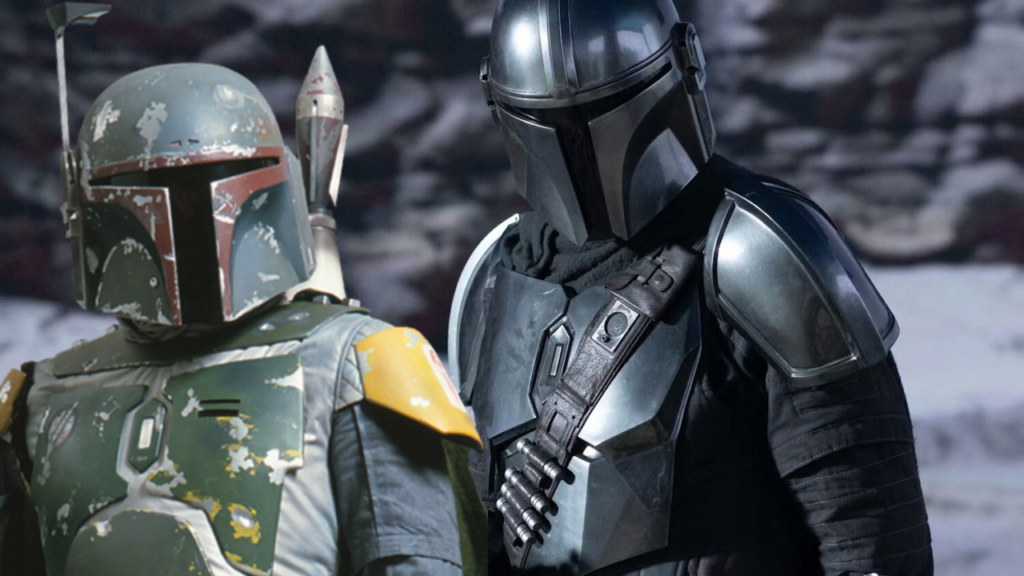 Boba Fett e Din Djarin in Star Wars