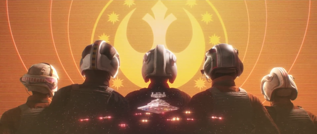 Immagine dal trailer di Star Wars: Squadrons