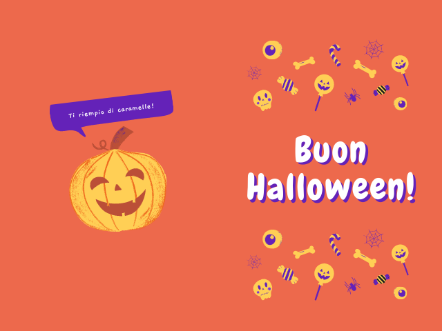 Ti riempio di caramelle! Buon Halloween!