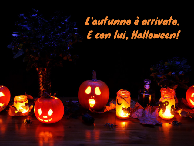 L'autunno è arrivato. E con lui, Halloween!