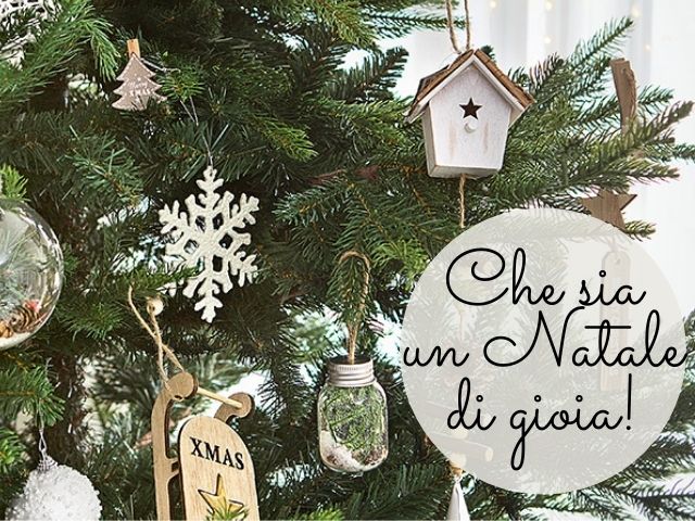 Che sia un Natale di gioia!