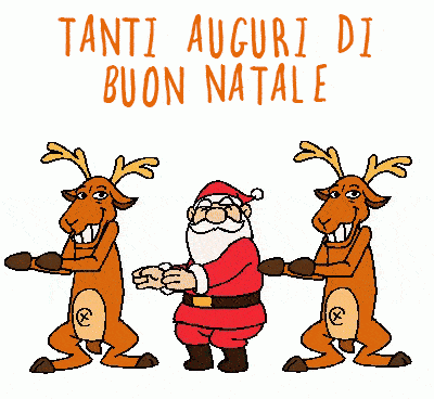 Tanti auguri di buon Natale.