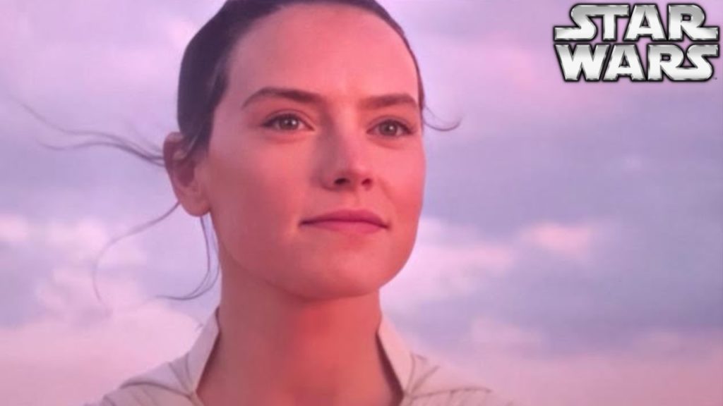 Rey nell'ultima scena di The Rise of Skywalker