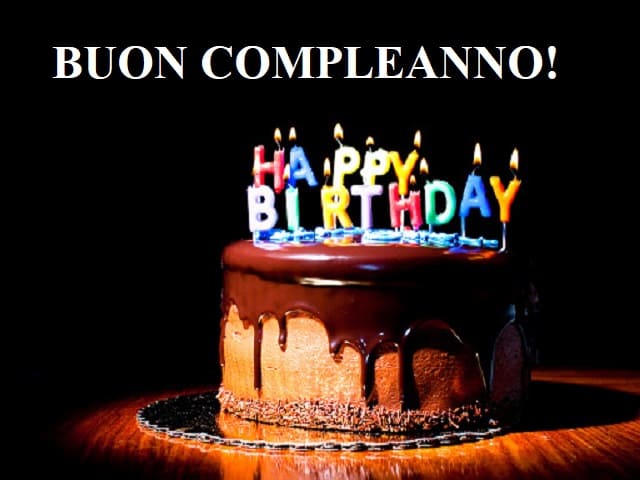 Buon compleanno!