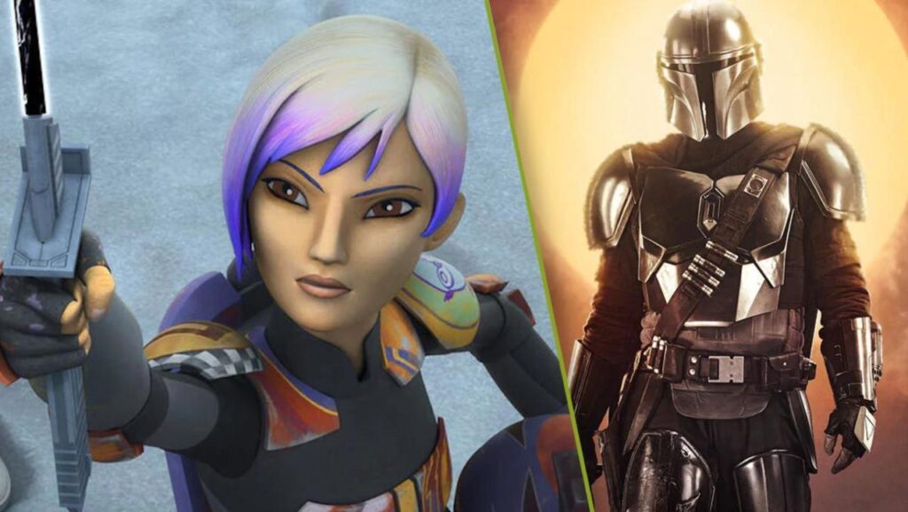 Mando e Sabine Wren